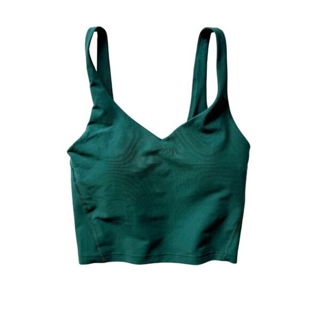 Old Navy Powersoft Sports Bra Tank Green XS Light Support Active Top
